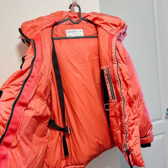 Shoreditch Ski Club Willow oversized puffer jacket Size M - Picture 5 of 11